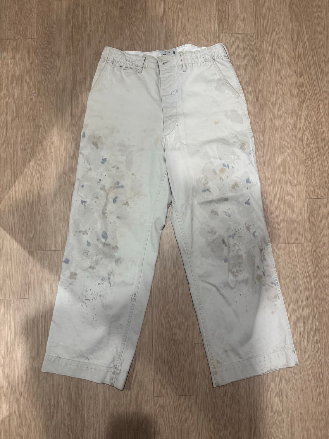 바우와우 BOWWOW 25SS STAINED WORK TROUSERS 상품이미지3