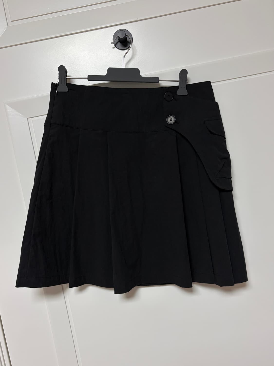 미세키서울 Waist pocket bag midi skirt 블랙 상품이미지8