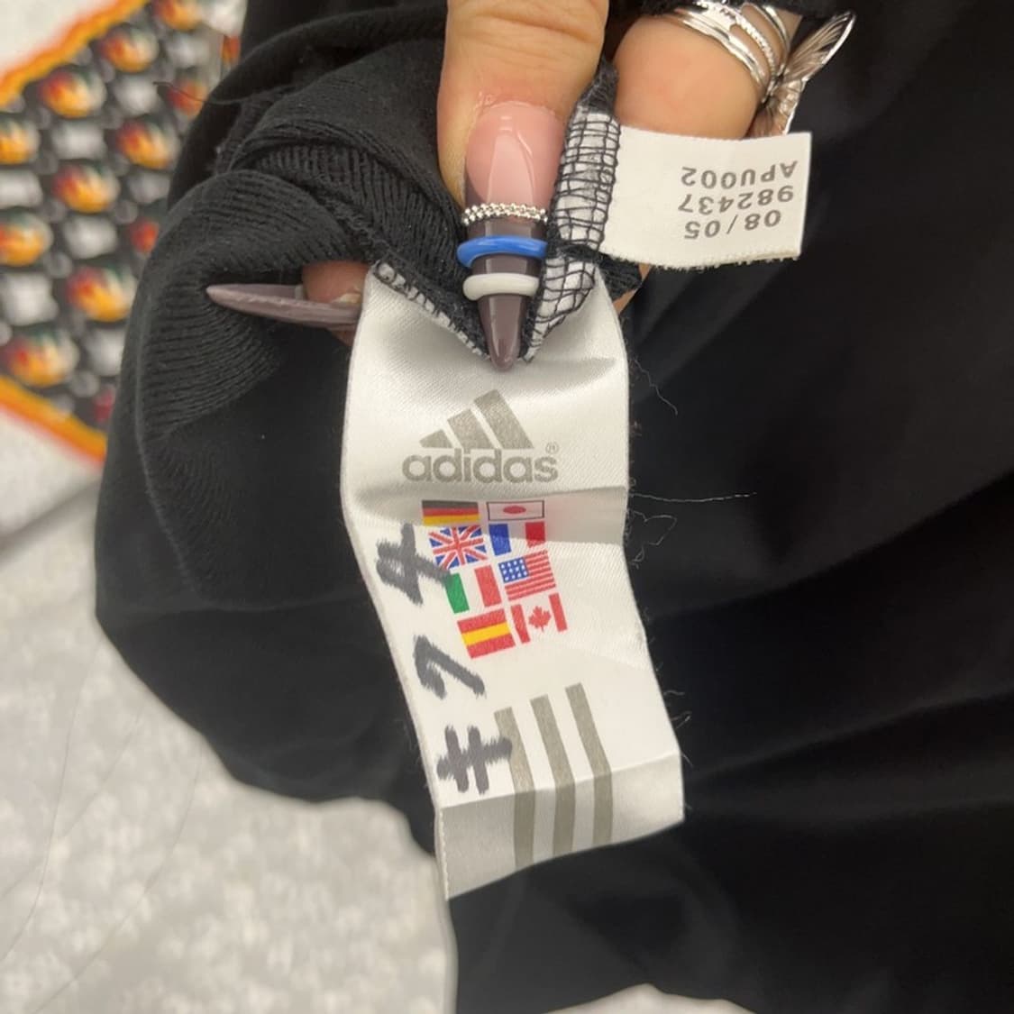 아디다스 올드스쿨 빈티지 하프삼선 져지 집업 L C07603 상품이미지6