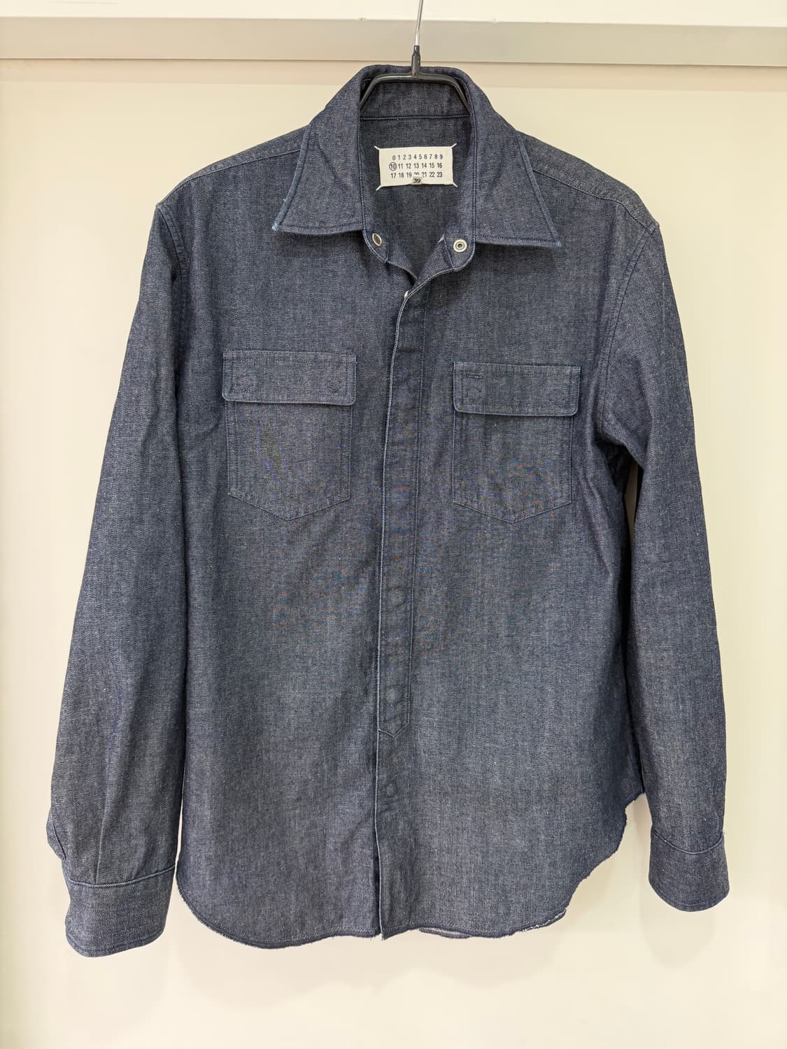 마르지엘라 인디고 데님 셔츠 상품이미지1