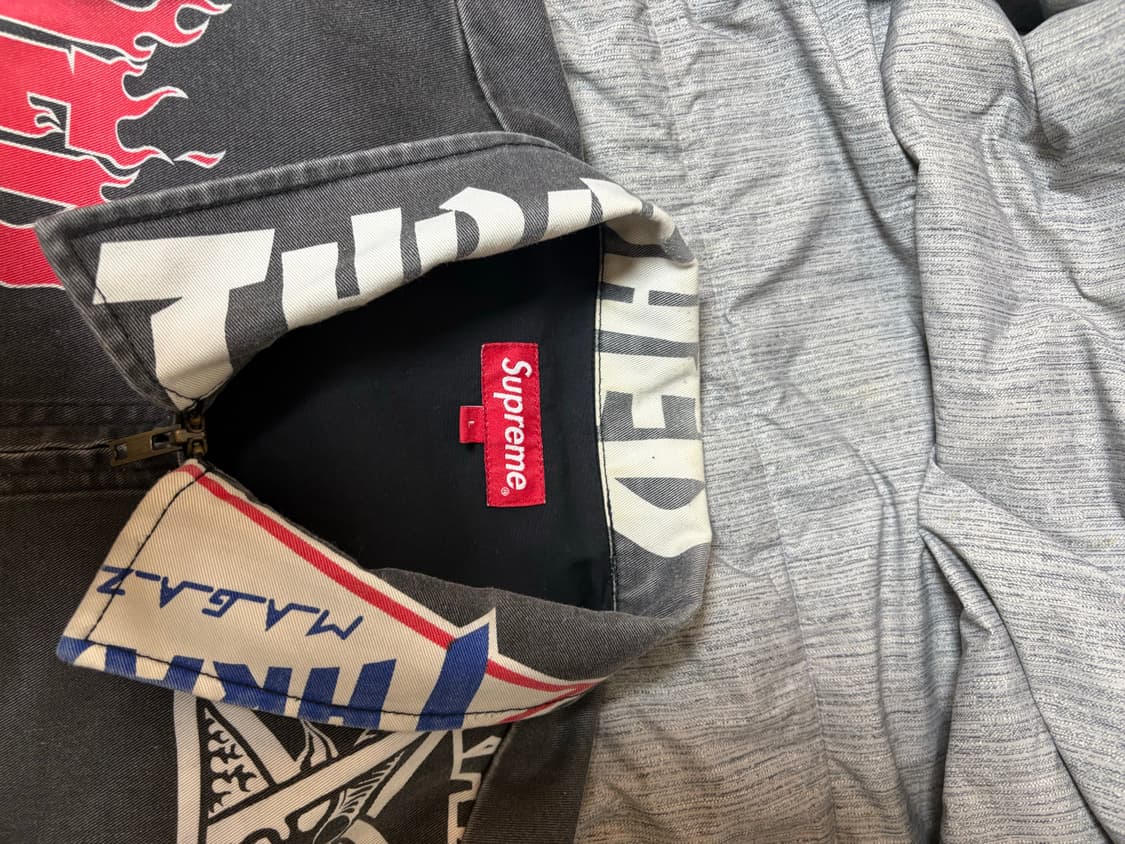 슈프림 트레셔 16 워크자켓 블랙 L 상품이미지4