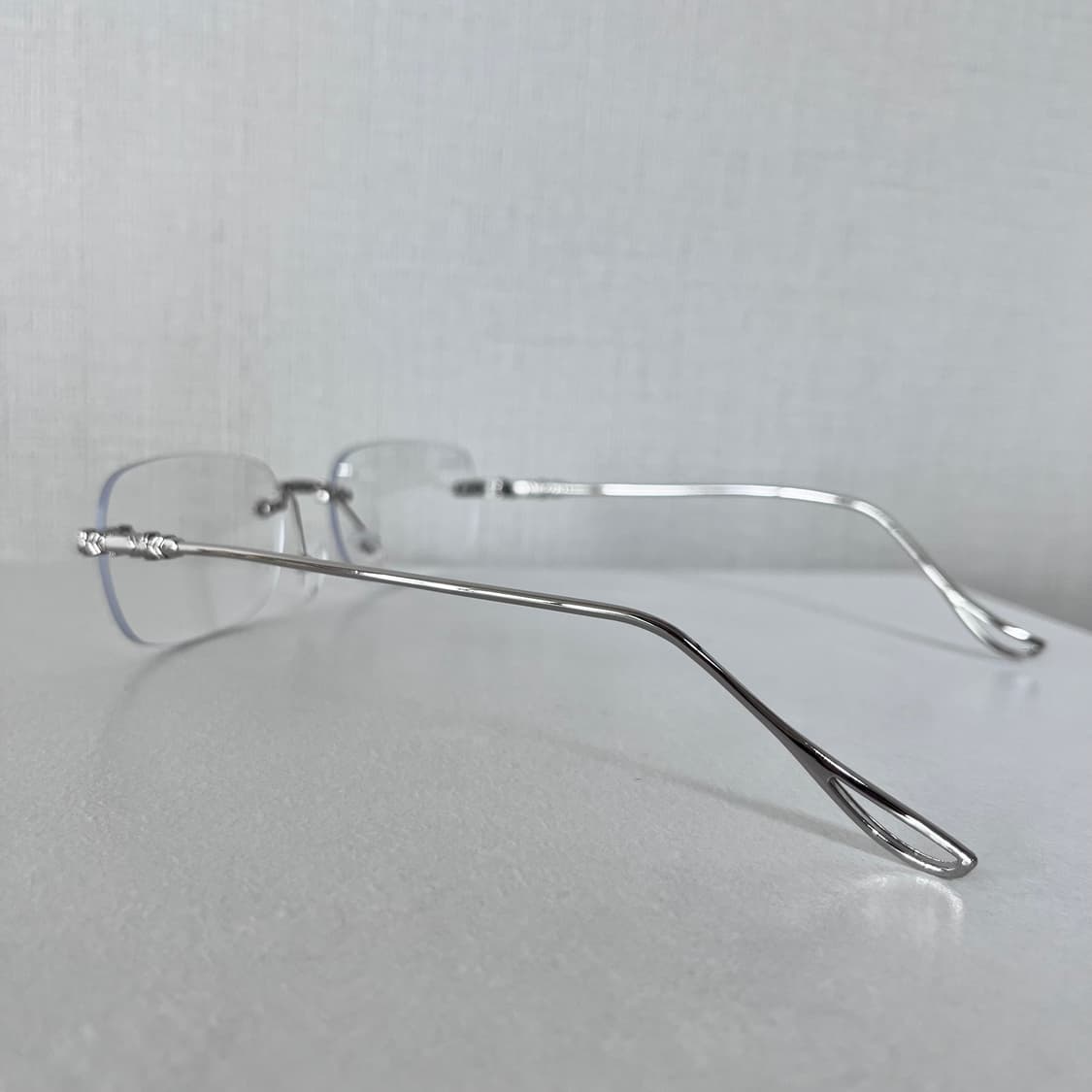 무테 실버 안경 상품이미지5