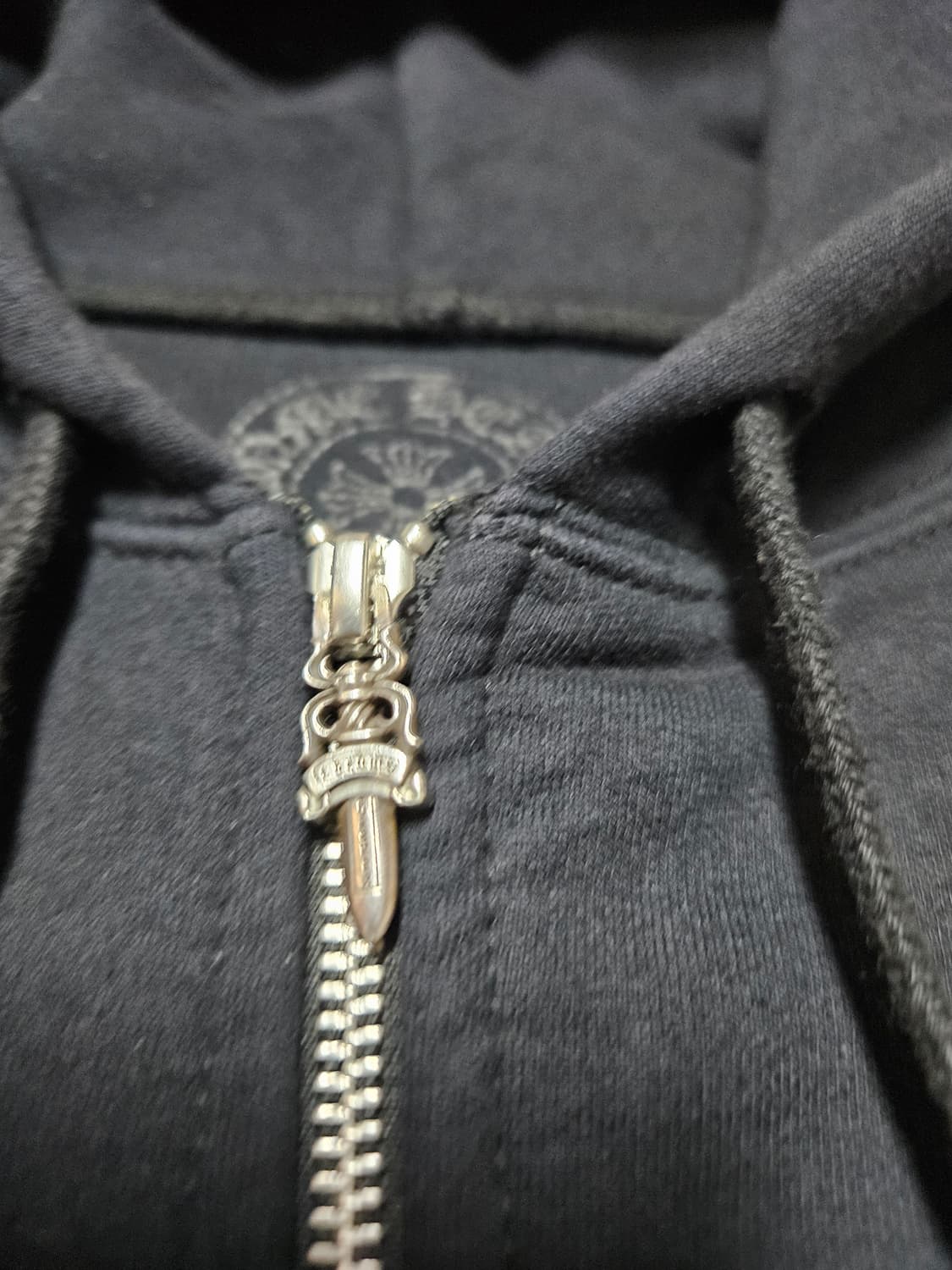 [L] 크롬하츠 헤비웨이트 홀스슈 플로랄 후드집업 상품이미지6