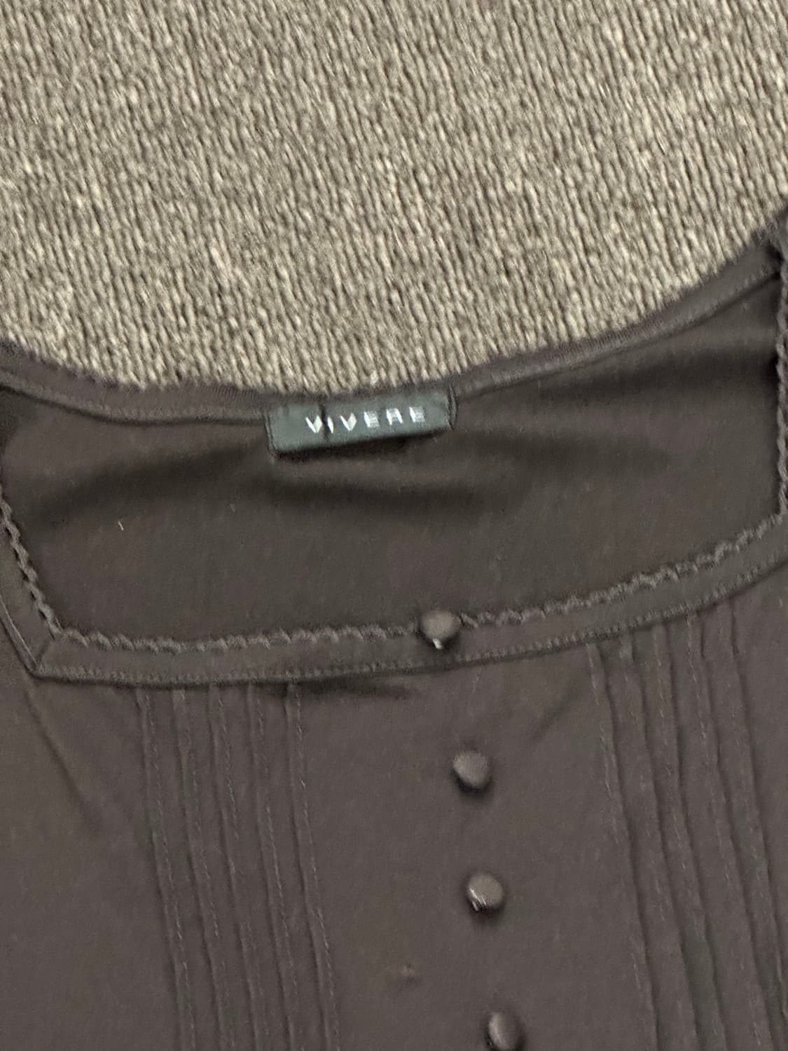 M)Japanese vintage 여성 브라운 자수 나시 상품이미지5