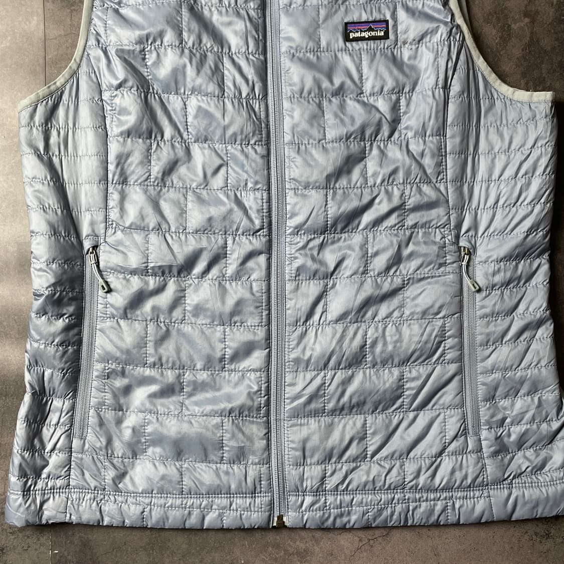 PATAGONIA 파타고니아 라이트블루 패딩 조끼 베스트 A00427 상품이미지5