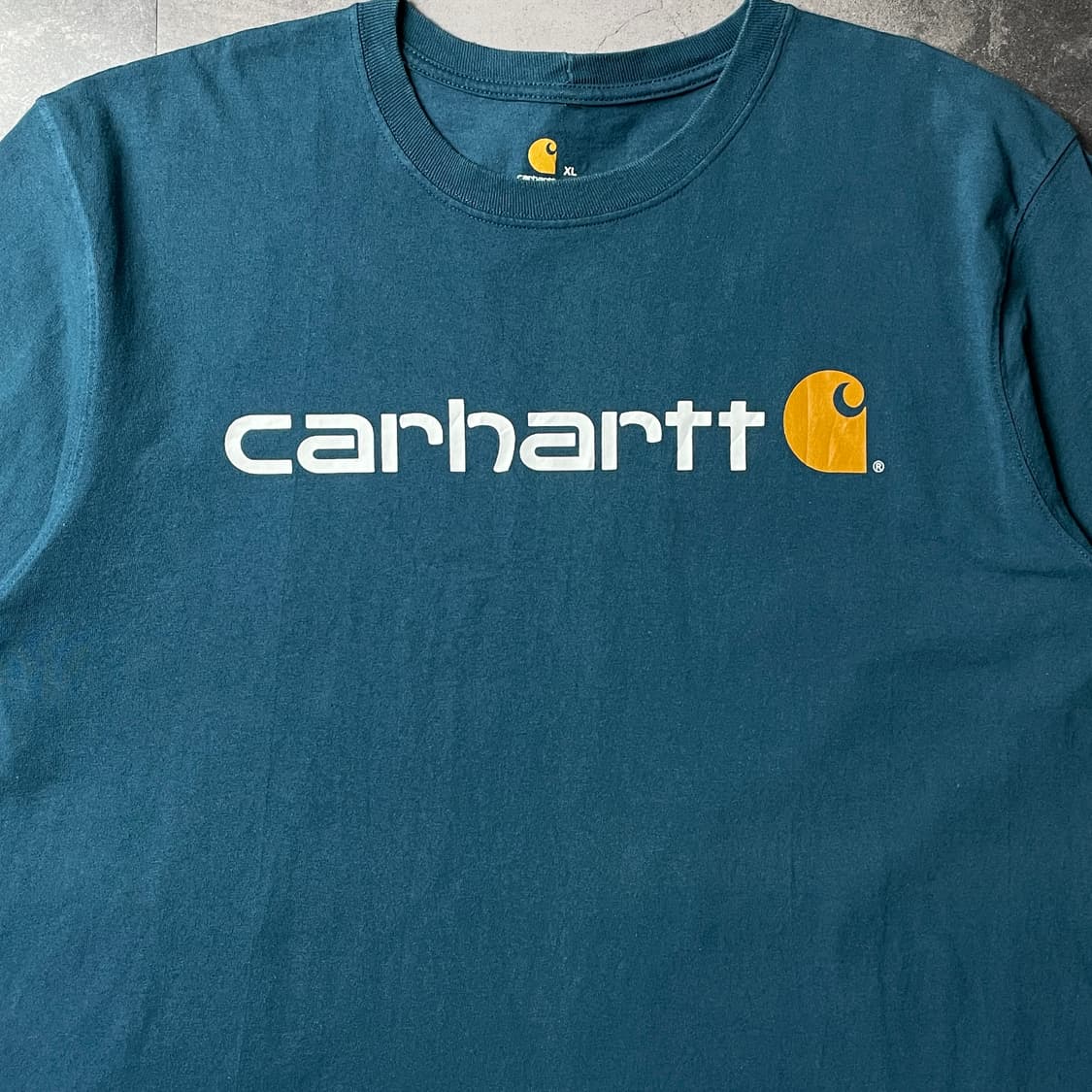 CARHARTT 칼하트K195 딥 네이비 그래픽 반팔 티셔츠 A01158 상품이미지3