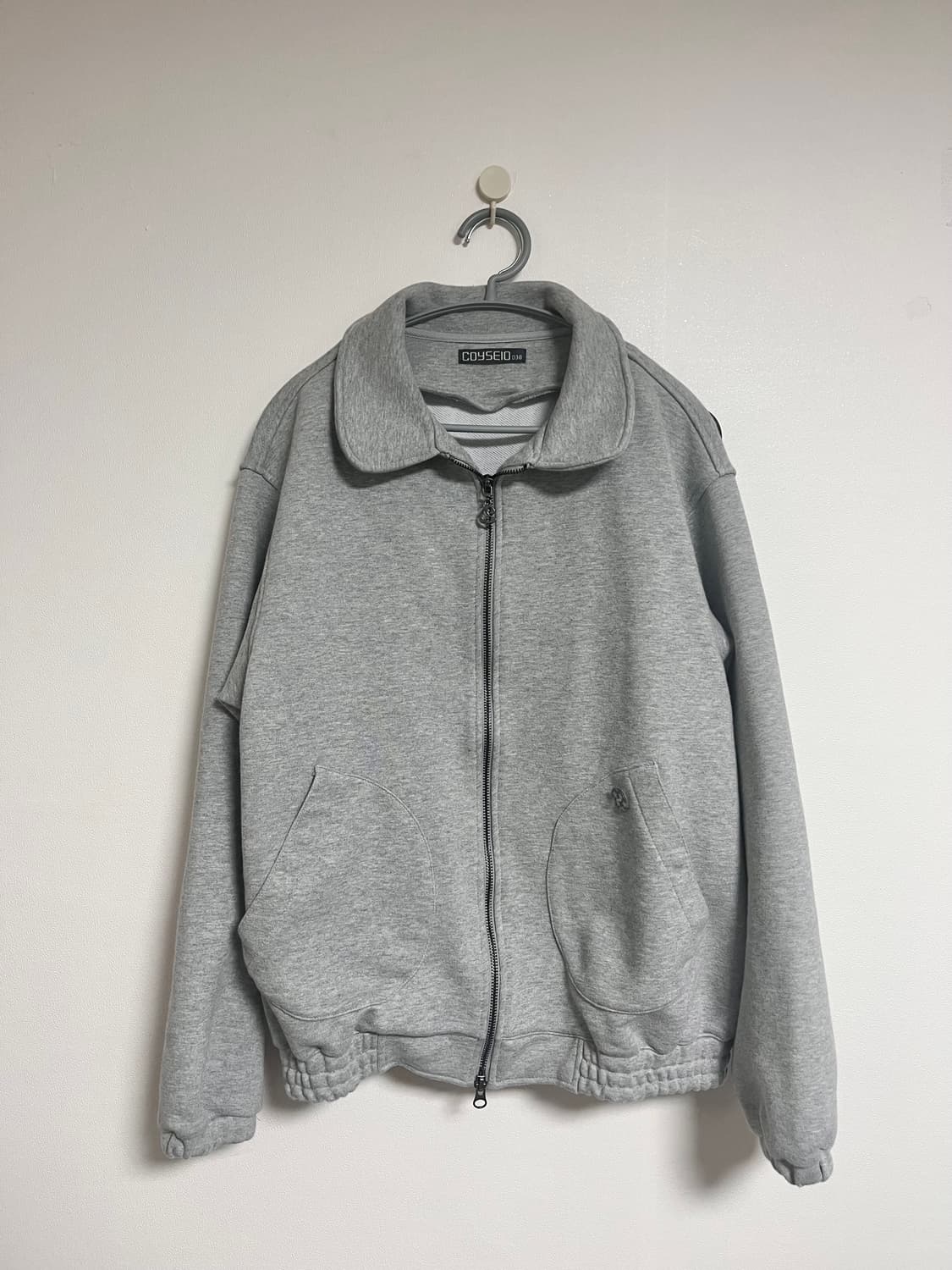 코이세이오 038 라운드 트랙 집업 그레이 상품이미지2