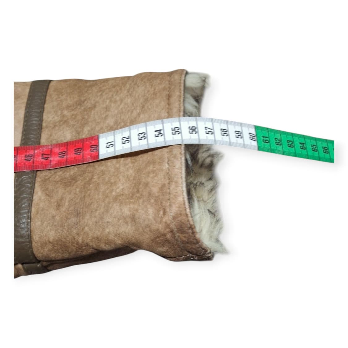 WOODAN 양털 무스탕 리얼레더 퍼 무스탕 빈티지 가죽코트 상품이미지7