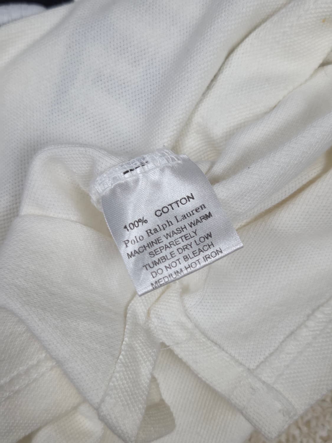 [폴로 랄프로렌] RL 폴로 클럽 사선 배색 카라 티셔츠 | S00070 상품이미지4