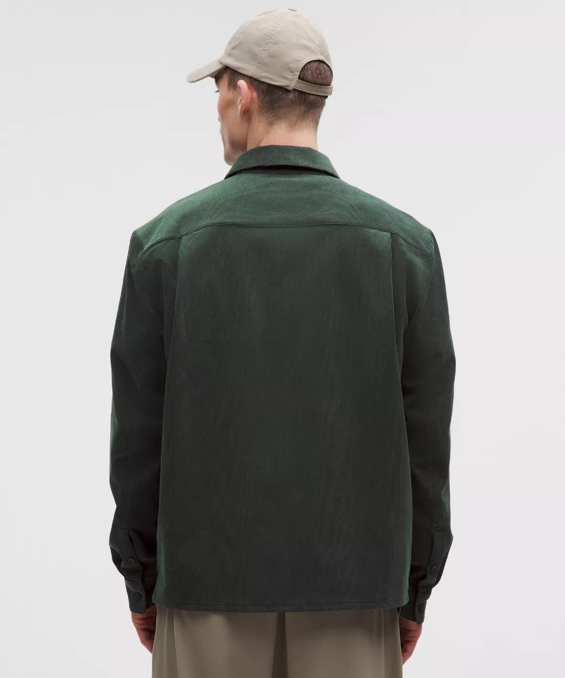 룰루레몬 코듀로이 릴랙스 핏 LS 버튼업 셔츠 M 상품이미지2