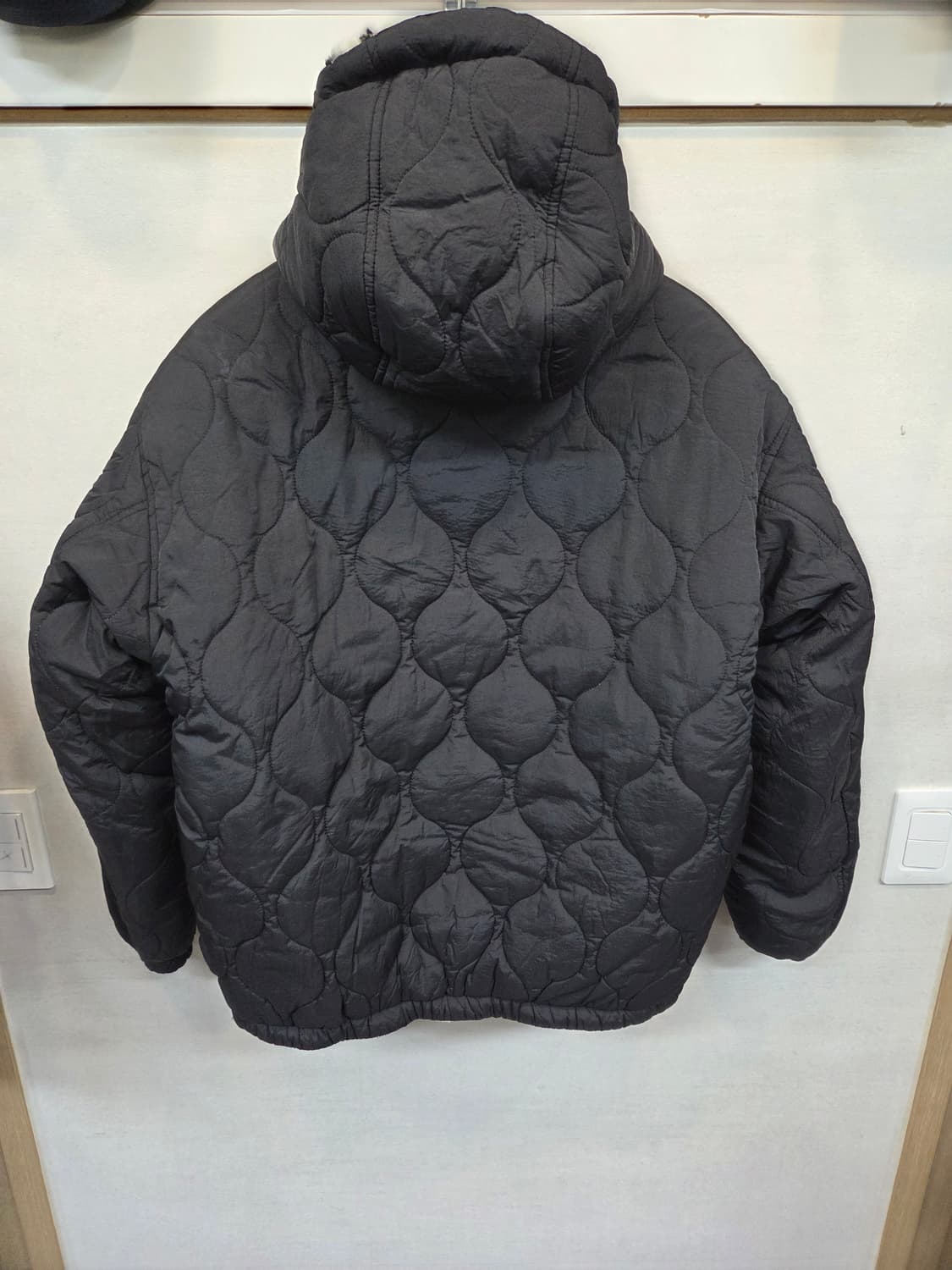 라이프워크 버블링 플리스 퀄팅 리버시블 자켓 m 상품이미지4