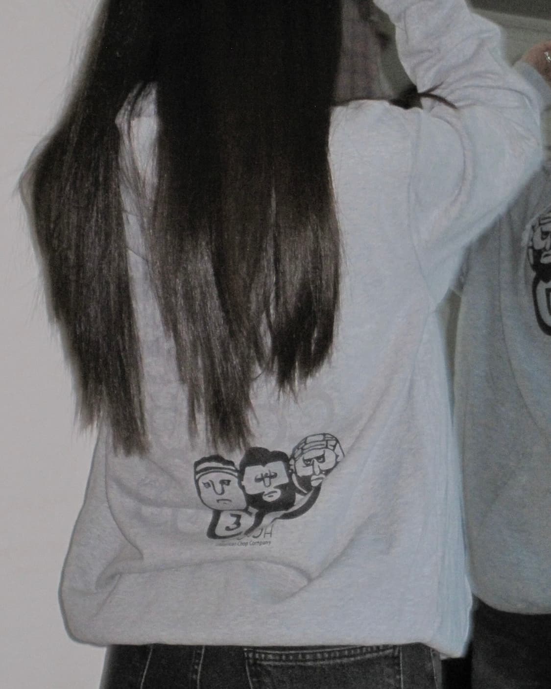 321 그레이 후드티  상품이미지5