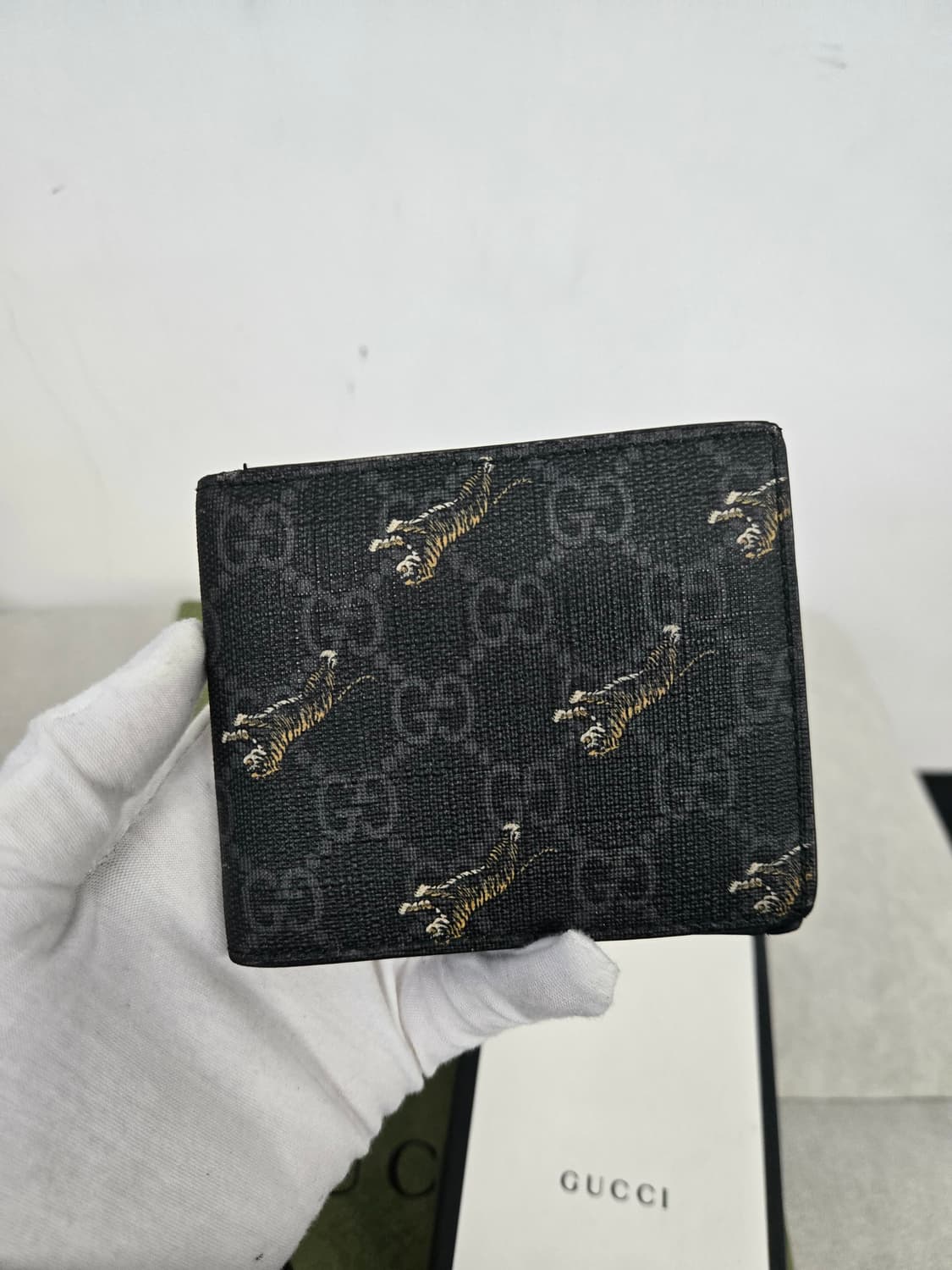 [보증서 정품] 구찌 점핑타이거 반지갑 상품이미지5