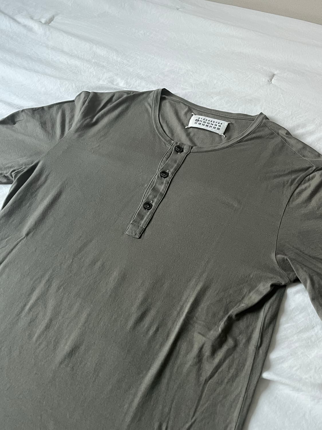 Martin Margiela Polo T shirts olive 상품이미지7