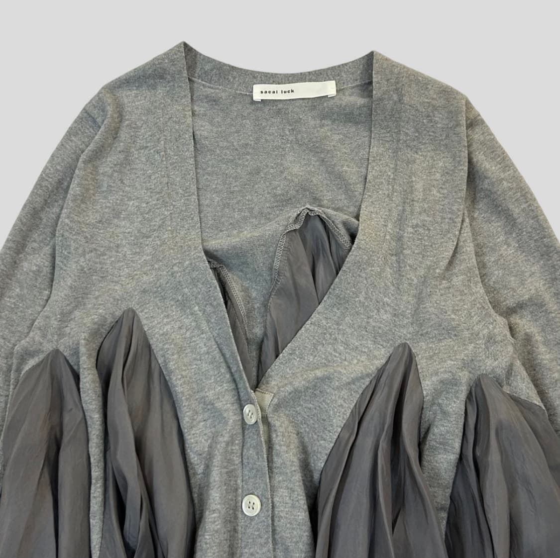 SACAI LUCK flare cardigan 상품이미지2