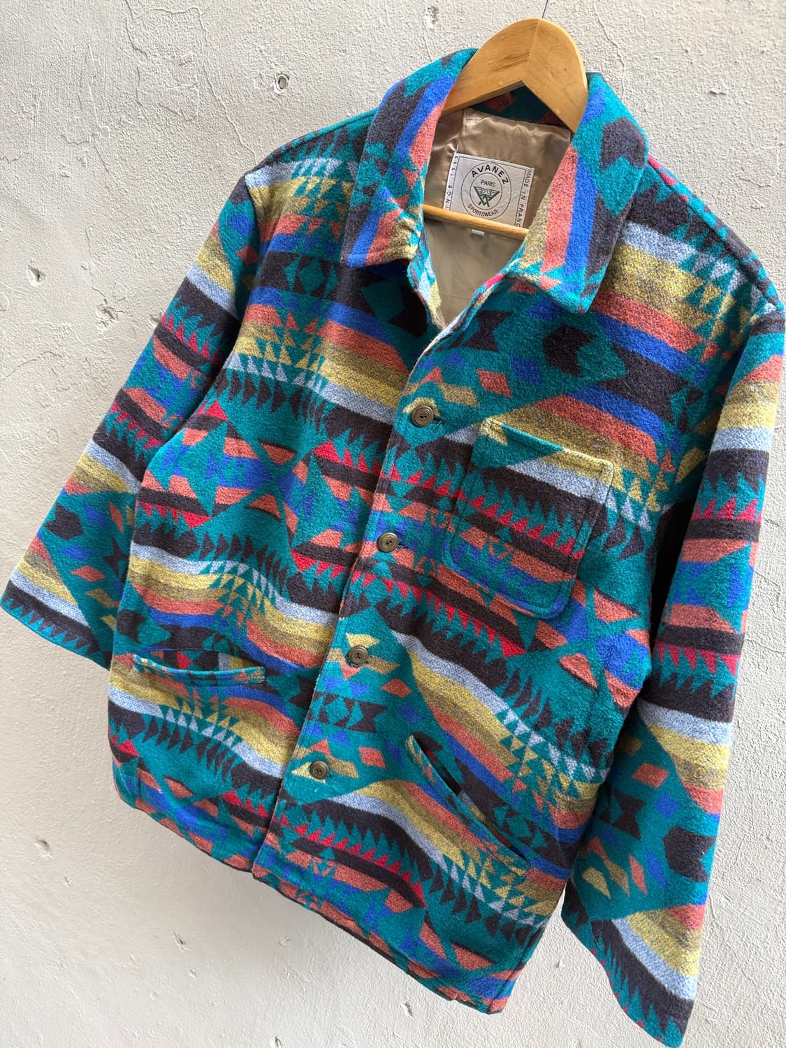 80s 프랑스빈티지 나바호 자켓 상품이미지3