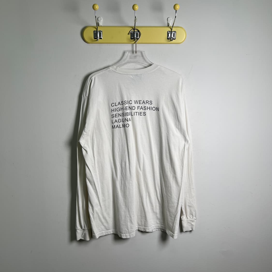 Stussy 스투시 화이트 롱슬리브 L 상품이미지2