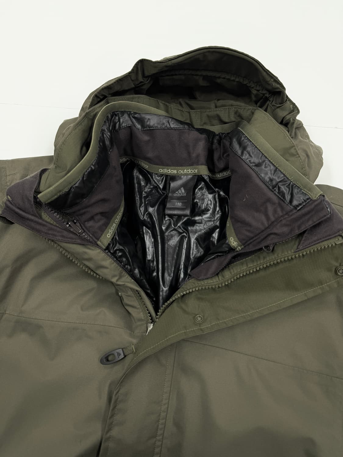 아디다스 3IN1 덕다운패딩X바람막이 방수자켓 상품이미지4