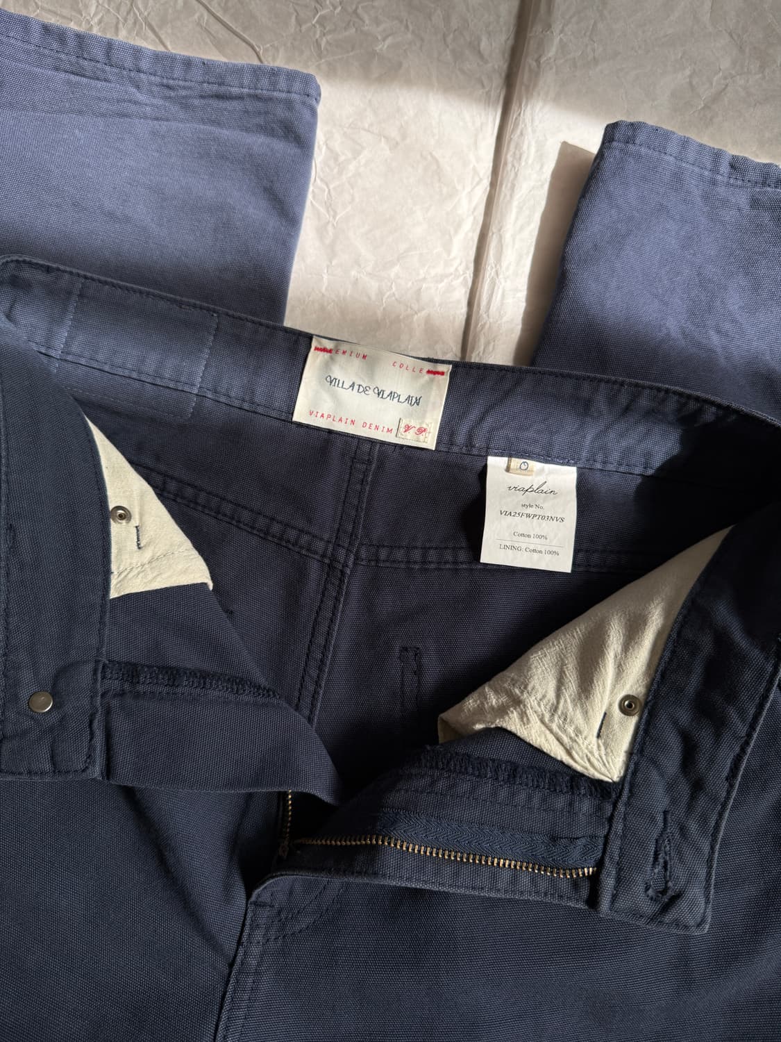 비아플레인 코튼 팬츠 스몰 상품이미지7