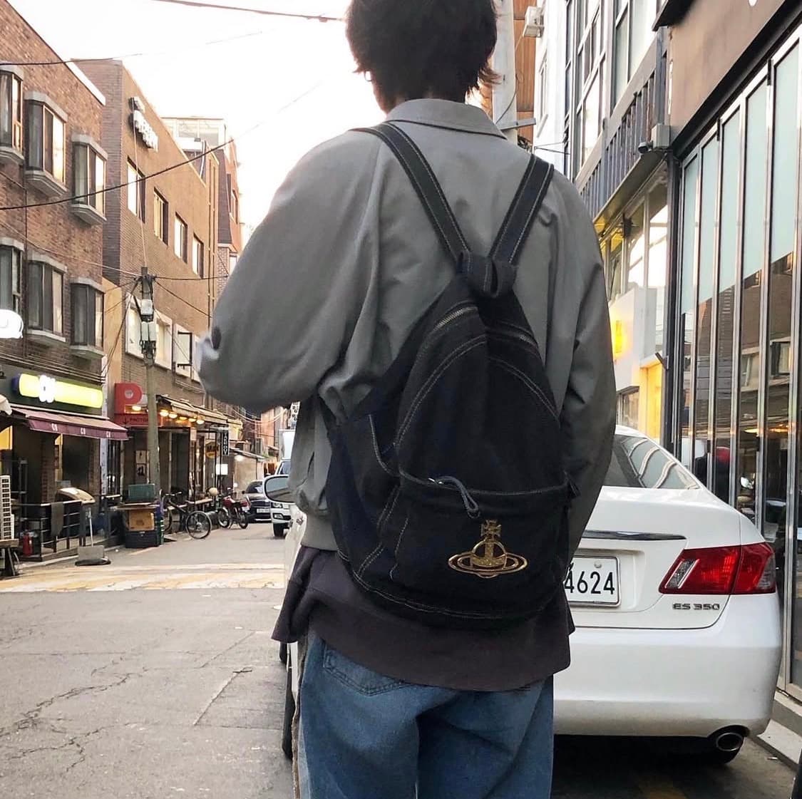 파워 정품 비비안 웨스트우드 코튼 백팩 상품이미지8