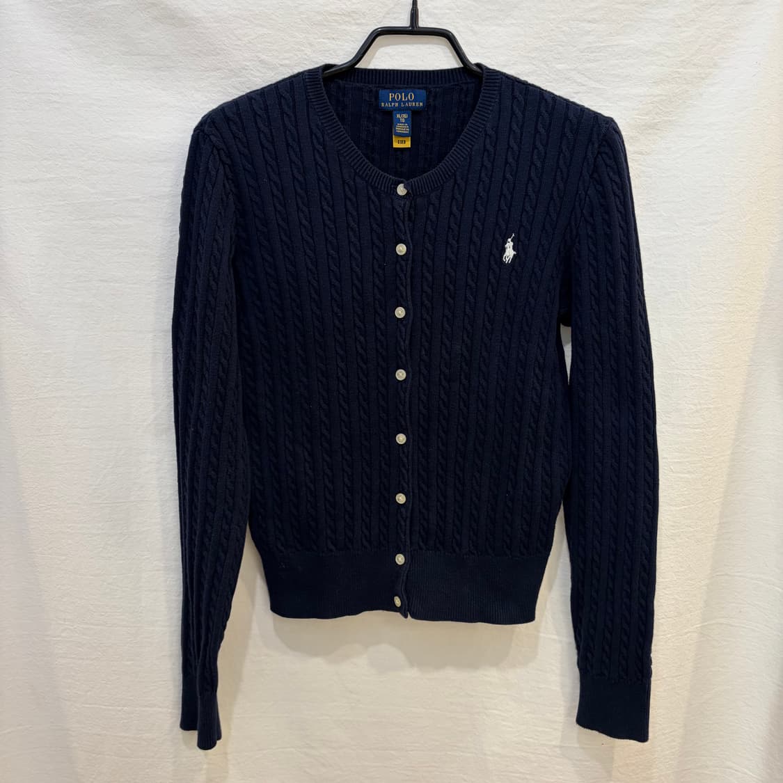 폴로 랄프로렌 꽈배기 니트 가디건 상품이미지1
