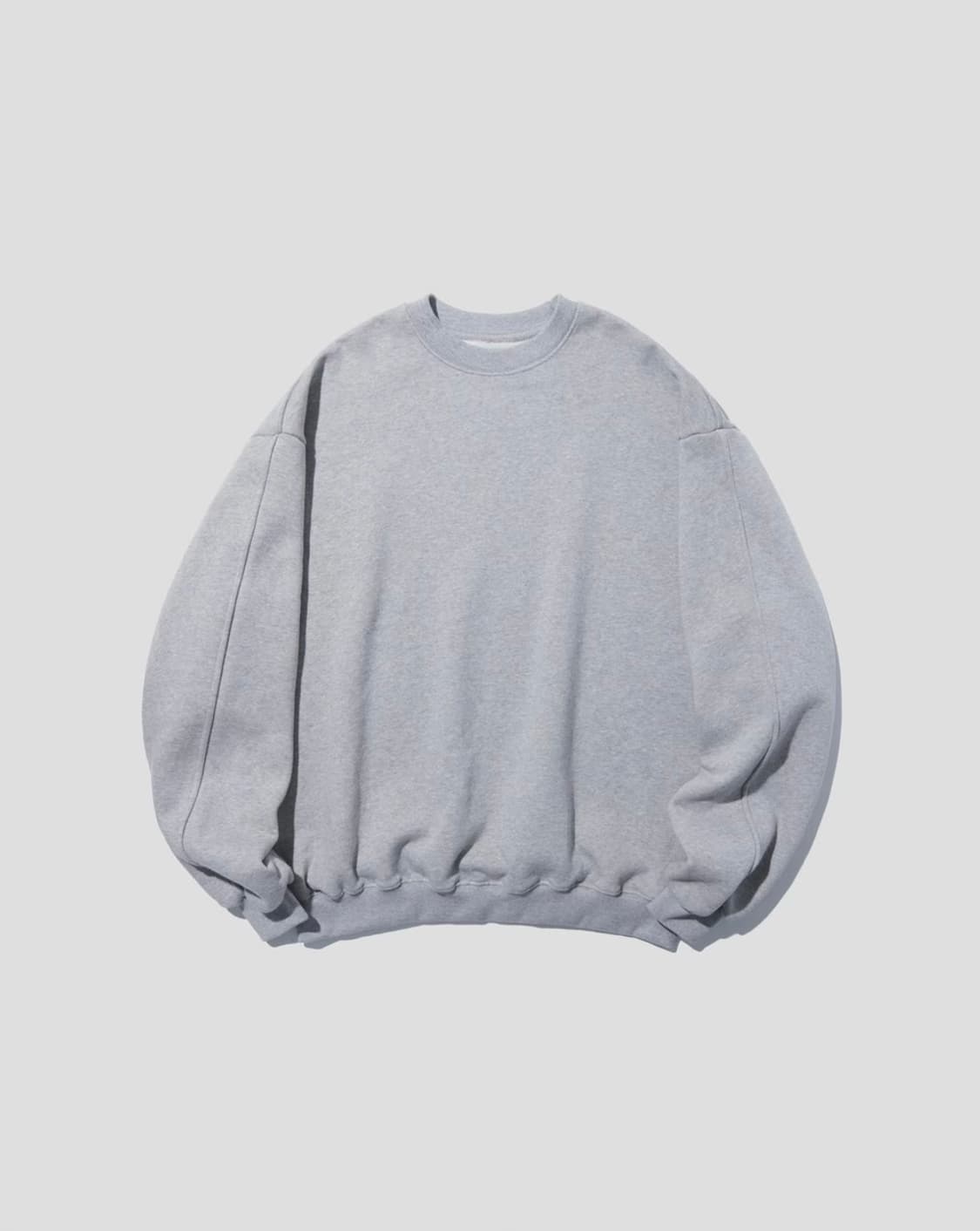 어텐즈 Gray Basic Sweatshirt 상품이미지1