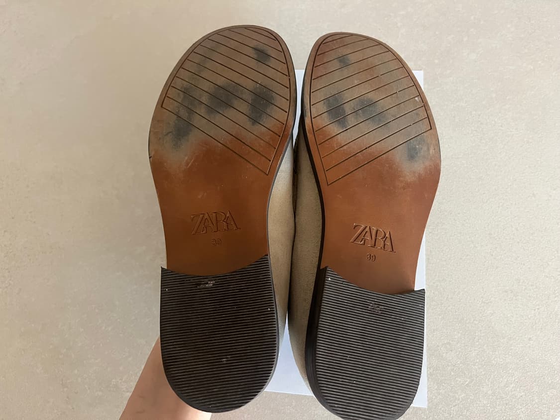 자라 스웨이드 로퍼 39 상품이미지7