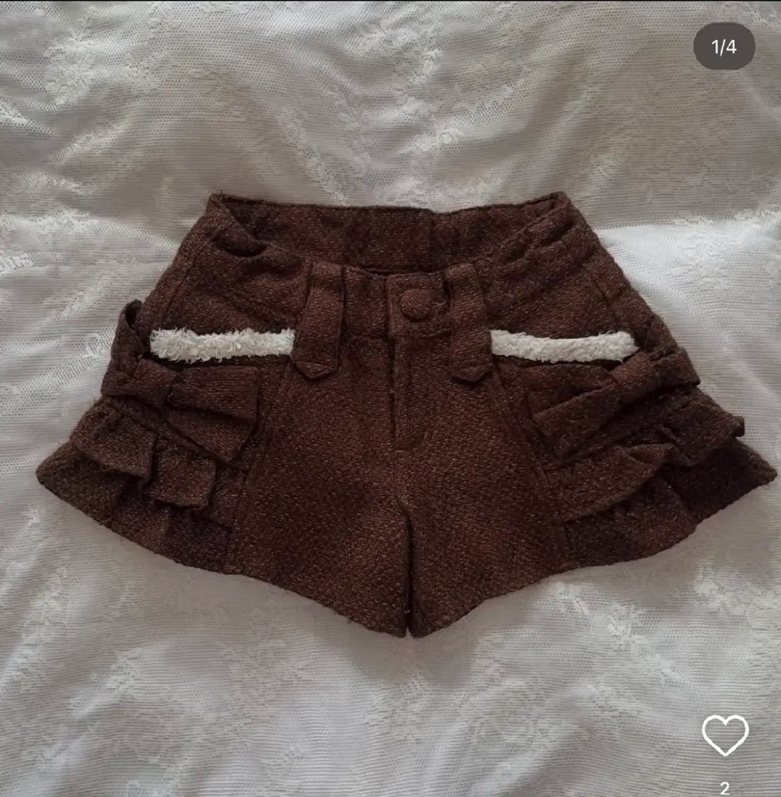 교/판 멜팅유키빈티지 초코 트위드 라떼갸루 히메갸루 리즈리사 트랄랄라 상품이미지1