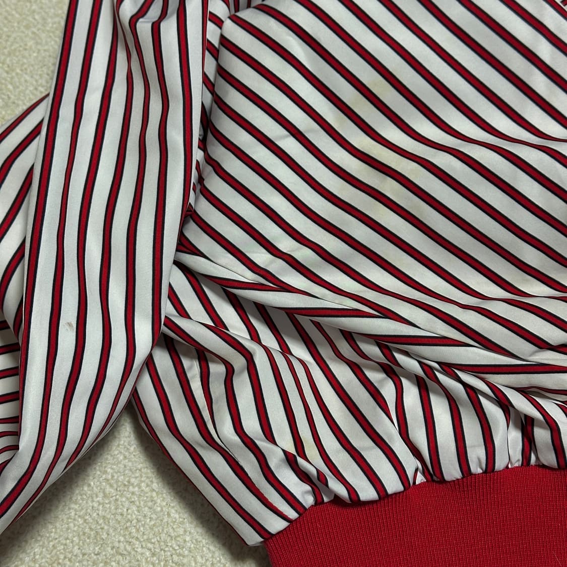 라코스테 스트라이프 블루종 자켓 상품이미지7