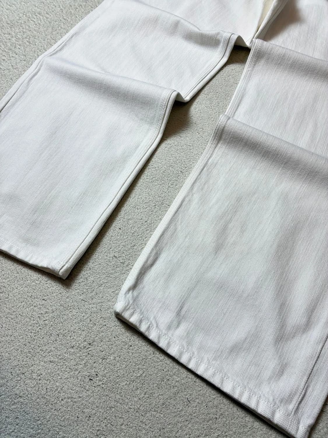 노운 NOUN 22FW 화이트 데님 팬츠 PN7911 상품이미지4