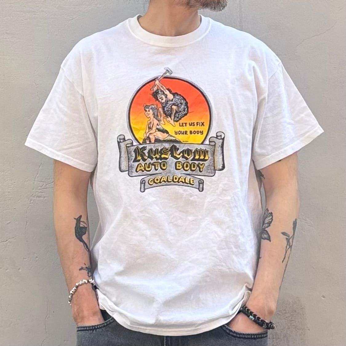 커스텀 오토 바디 티셔츠 상품이미지5