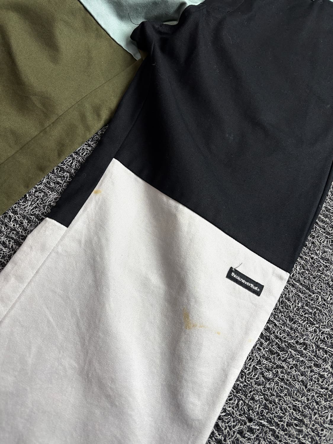 디스이즈네버댓 믹스업 디테일 와이드 워크 팬츠 3151 상품이미지3