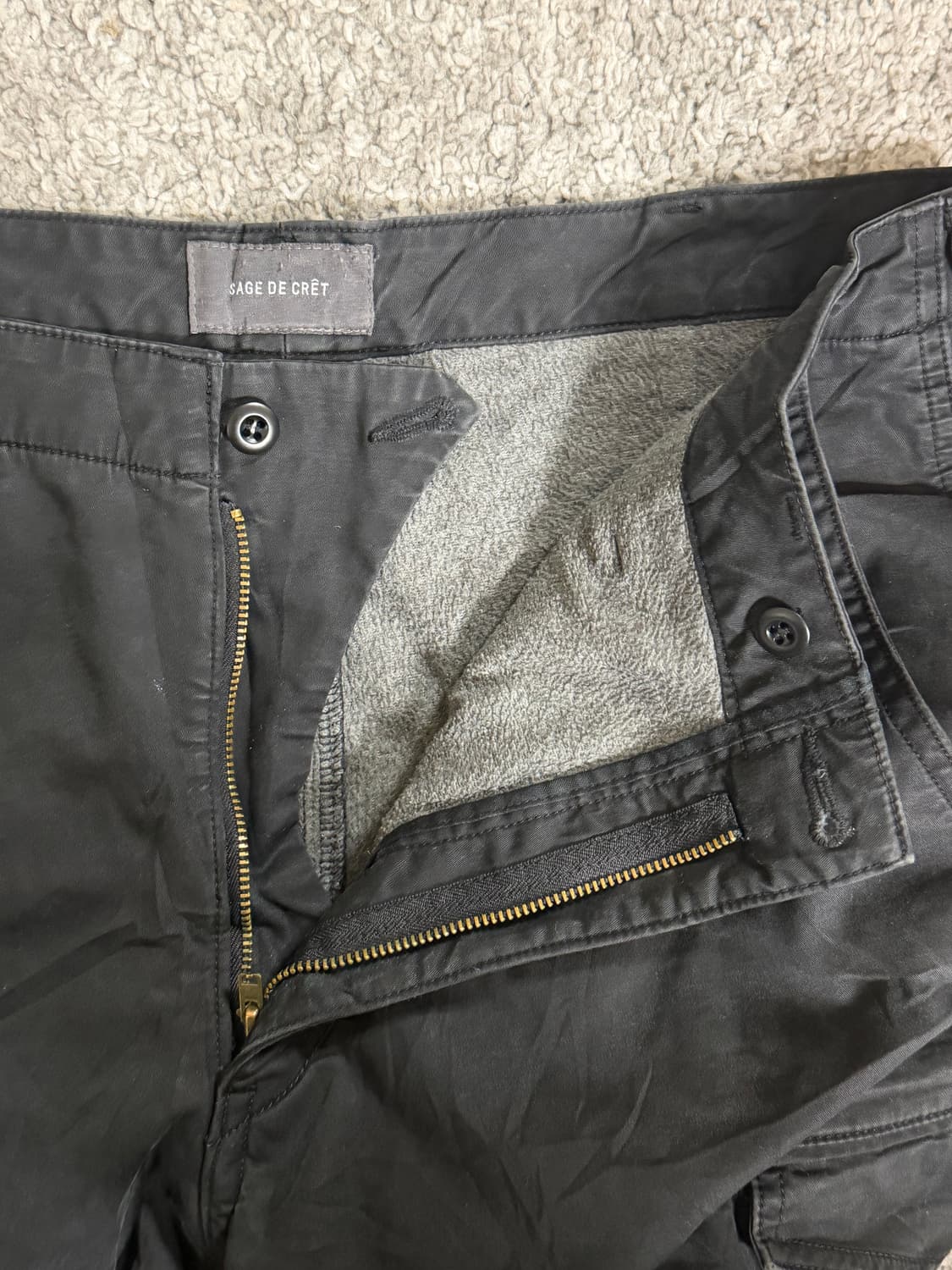 사쥬드크레 백사틴 카고 팬츠 상품이미지5