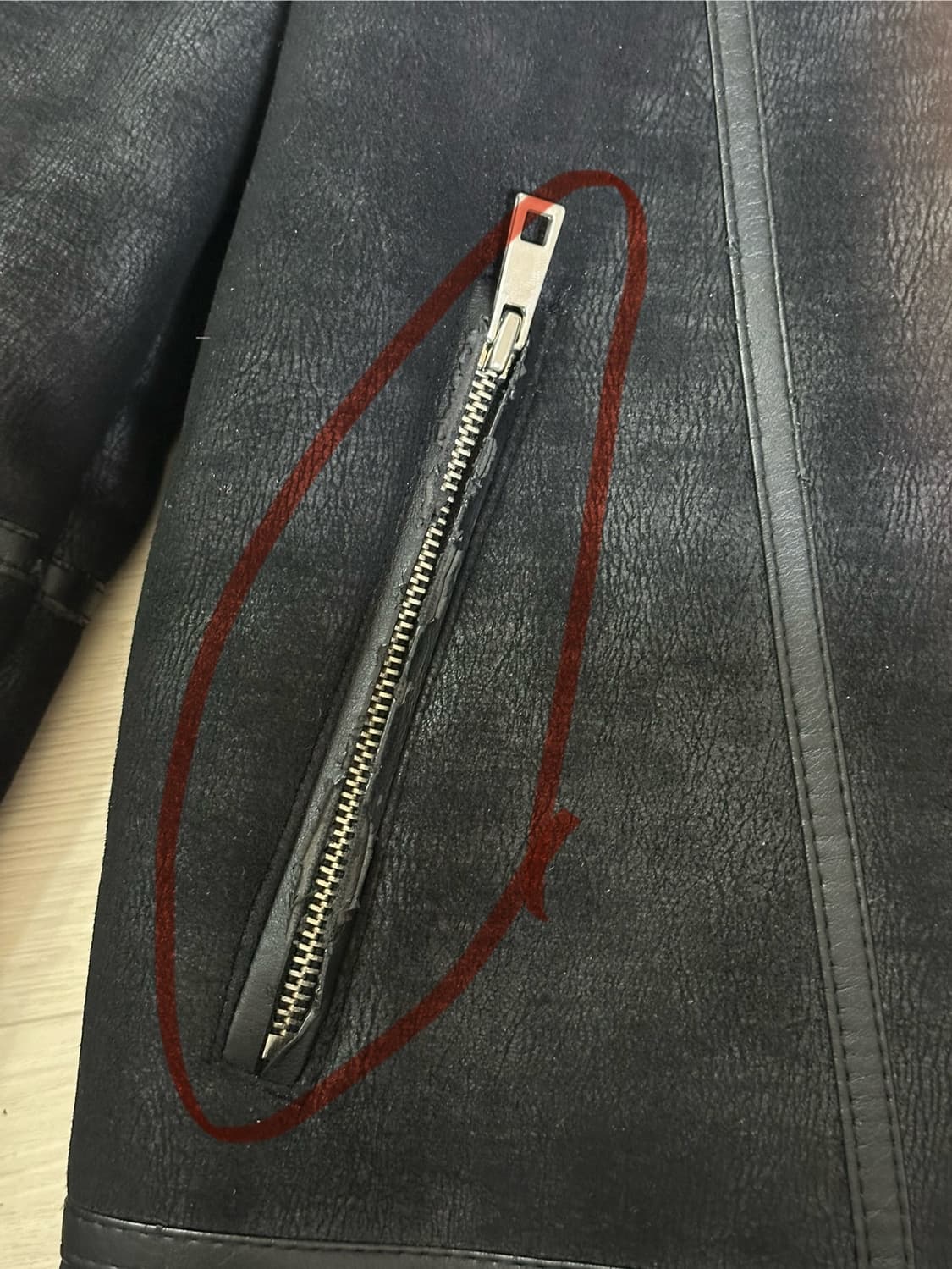 블랙 무스탕 상품이미지6