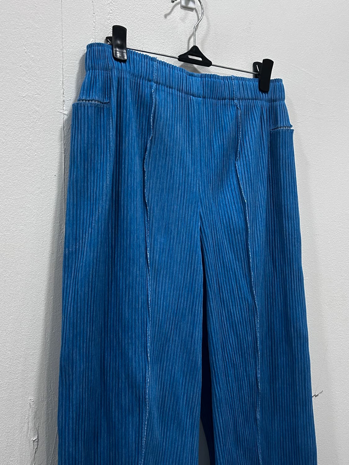 새상품  me 이세이미야케 믹스 파인 플리츠 팬츠 여성 F 상품이미지3