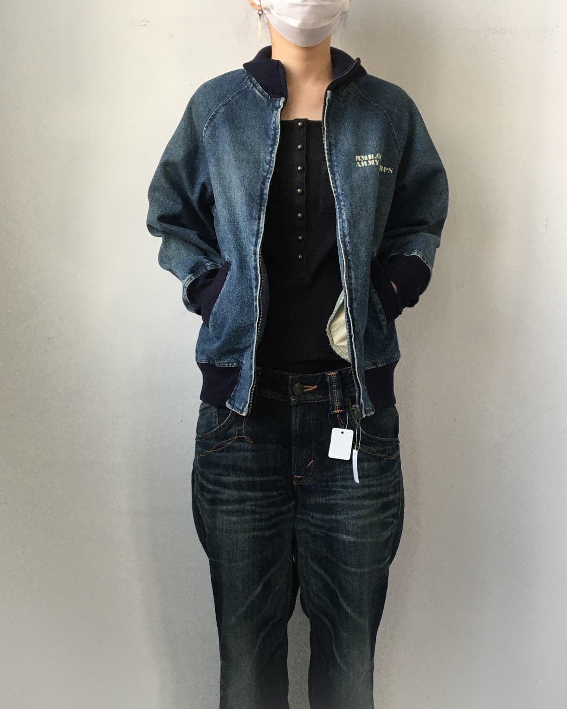 Denim bomber jacket 상품이미지6