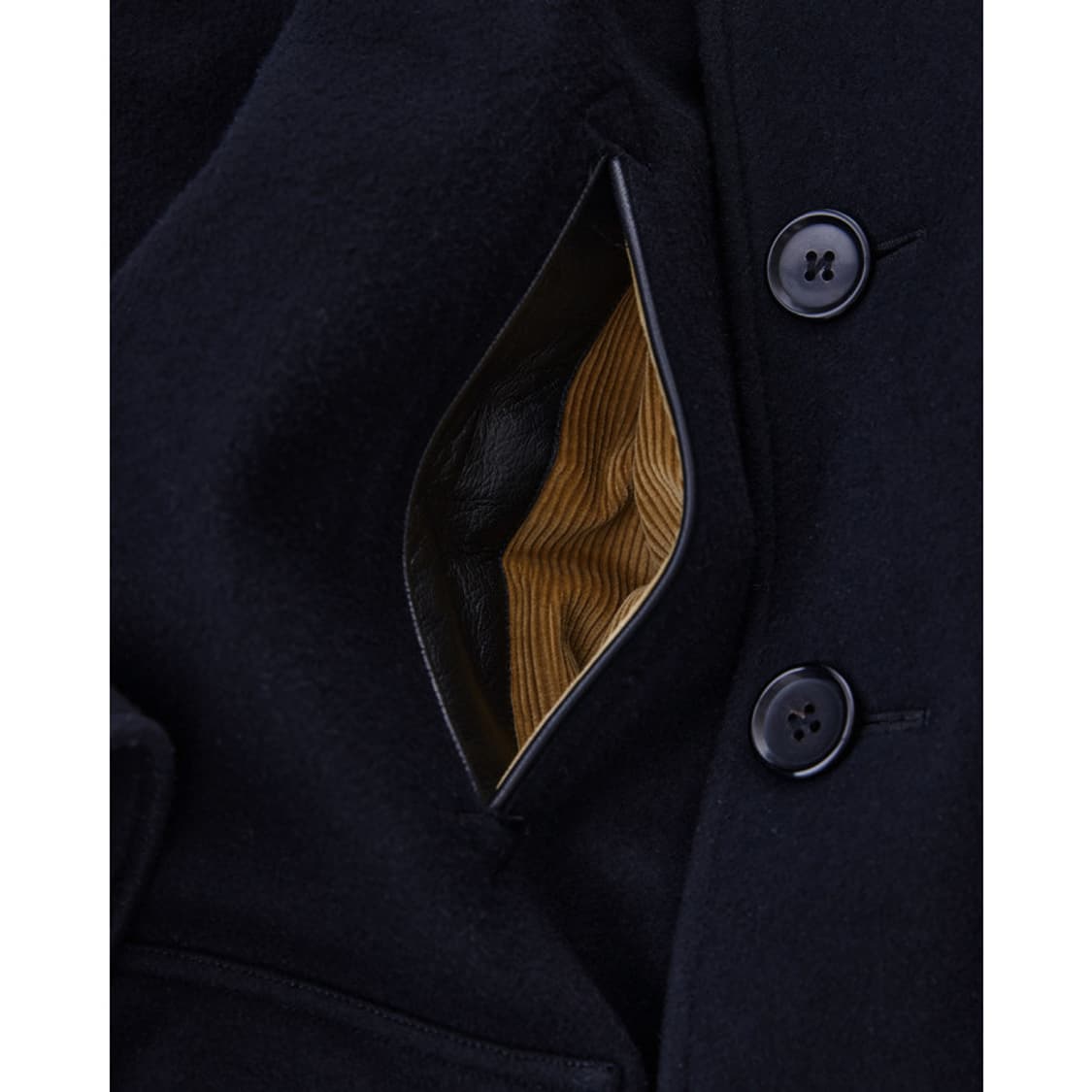 NICENESS (나이스네스) 맥라건 블랙(M) 피코트 상품이미지5