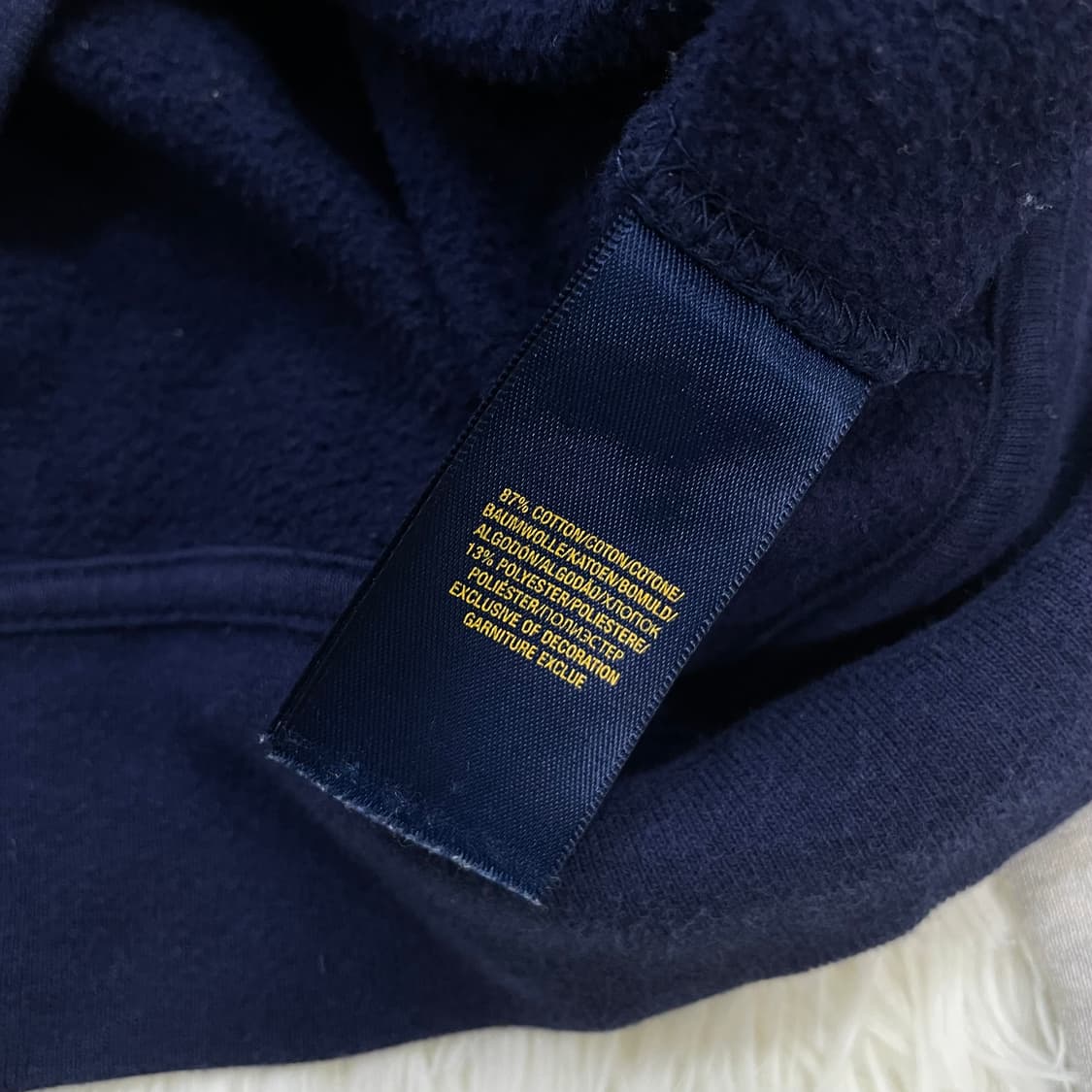 폴로 랄프로렌 빅 포니 로고 스웻 자켓 상품이미지5