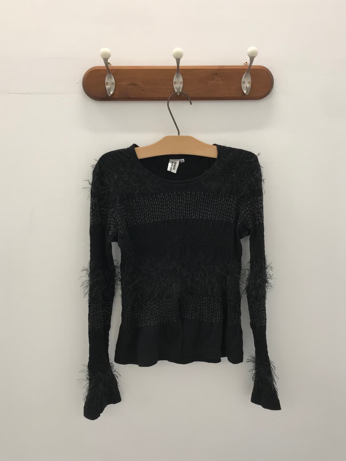noir kei ninomiya sawing shirring knit 상품이미지1