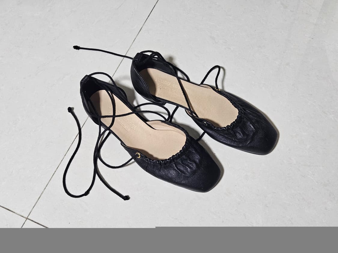 영브릿지 레이스업 플랫 상품이미지2