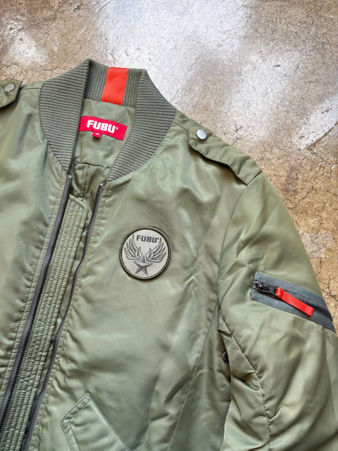 후부 FUBU MA-1 항공 점퍼 상품이미지2