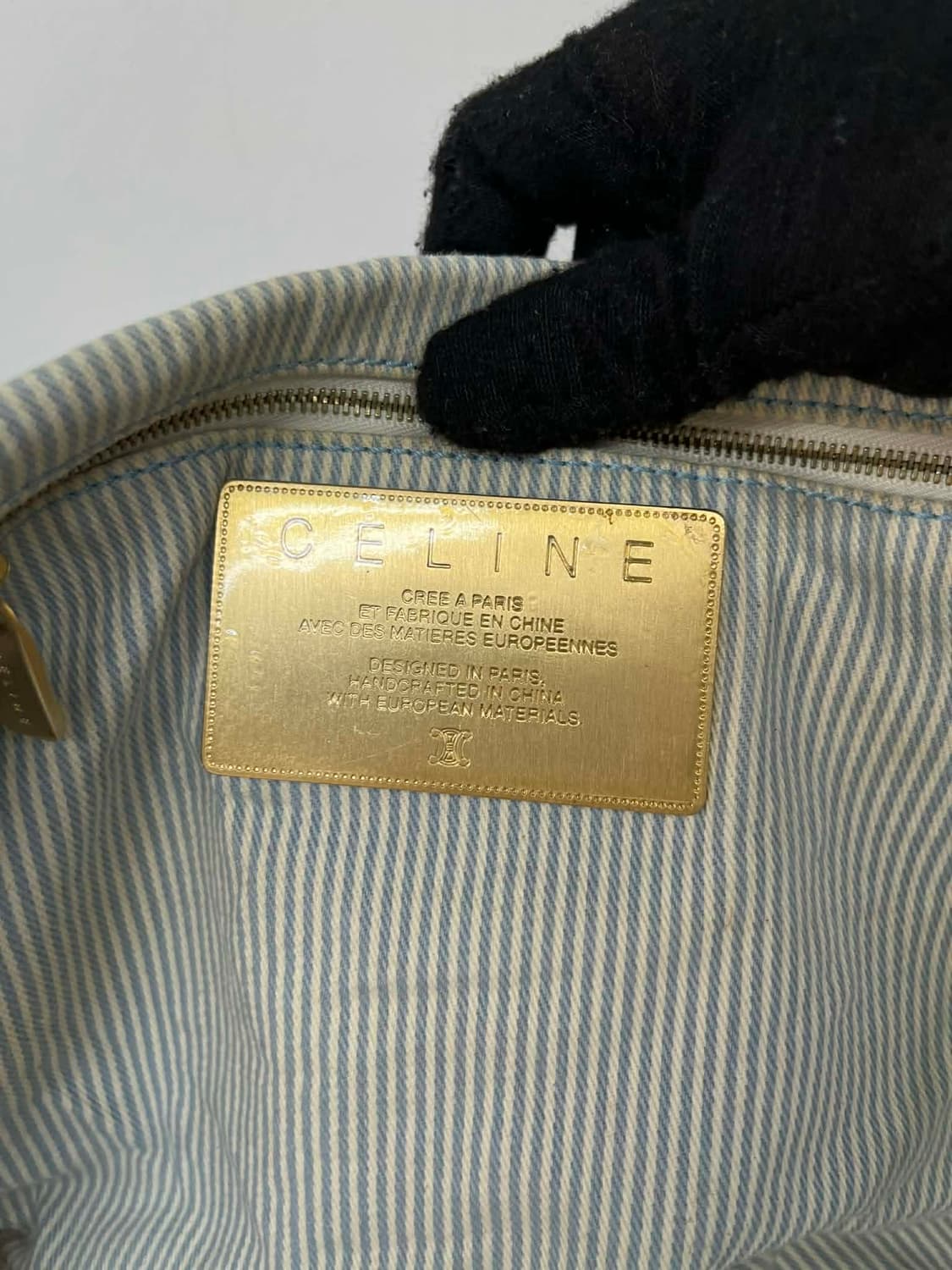 셀린느 빈티지 마카담 캔버스 숄더백 토트백 상품이미지6