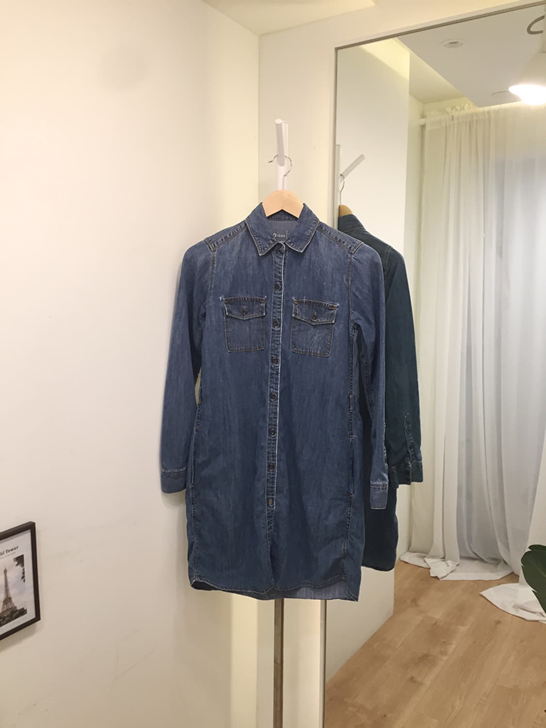 Women GAP Denim Dress 95 상품이미지4