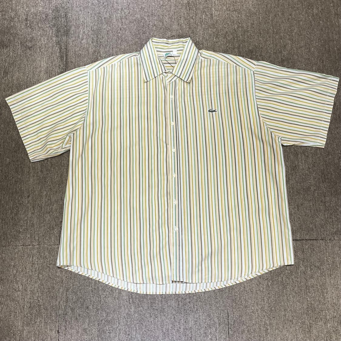 Lacoste 라코스테 스트라이프 반팔 셔츠 상품이미지3