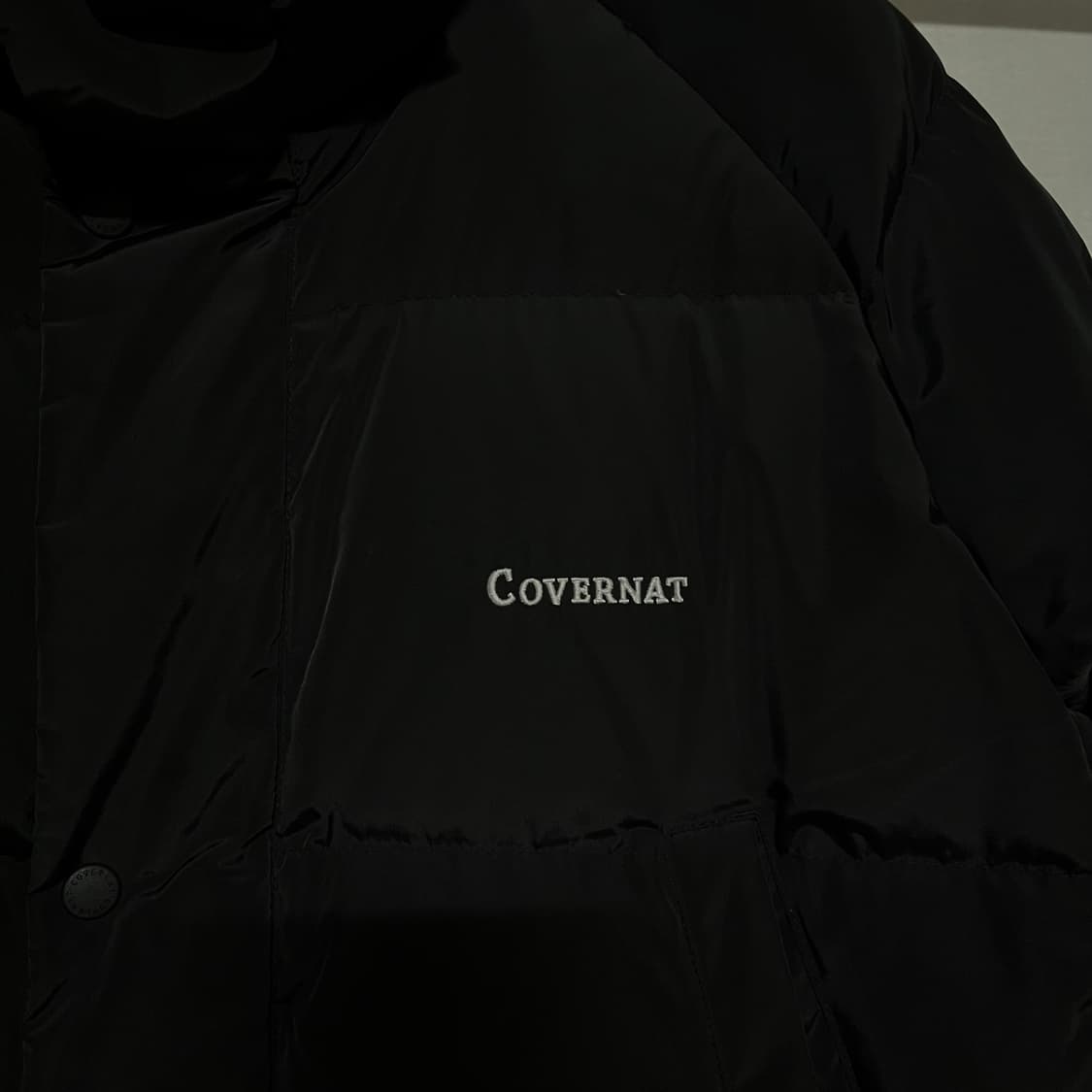 커버낫 블랙 롱패딩 M 상품이미지5