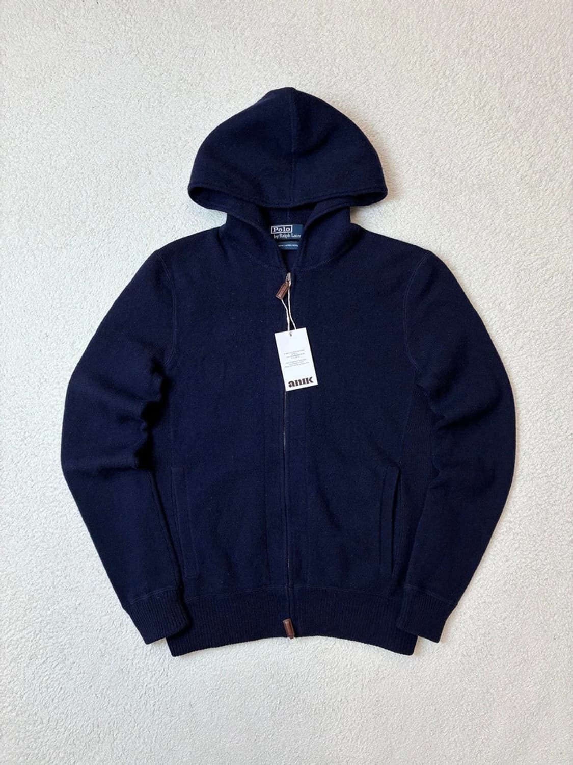 폴로 랄프로렌 90's 램스 울 니트 후드 집업 PN6288     상품이미지1