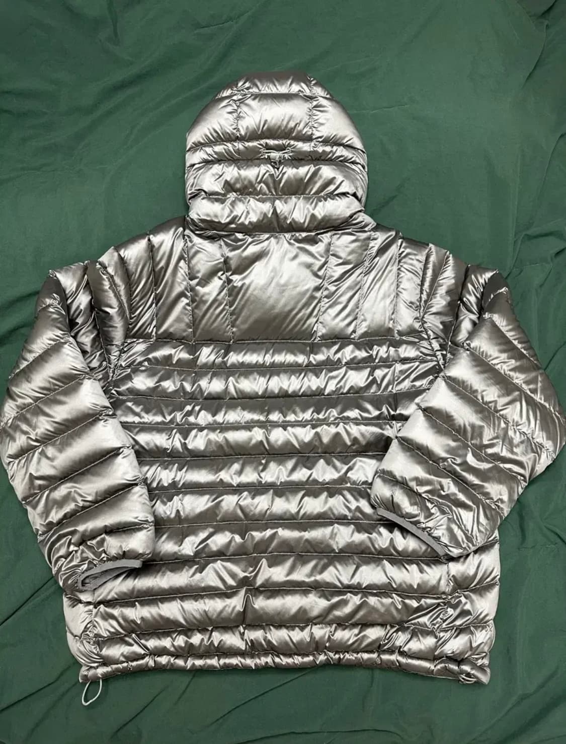 25FW 슈프림 마이크로패딩 자켓 실버 M 상품이미지3
