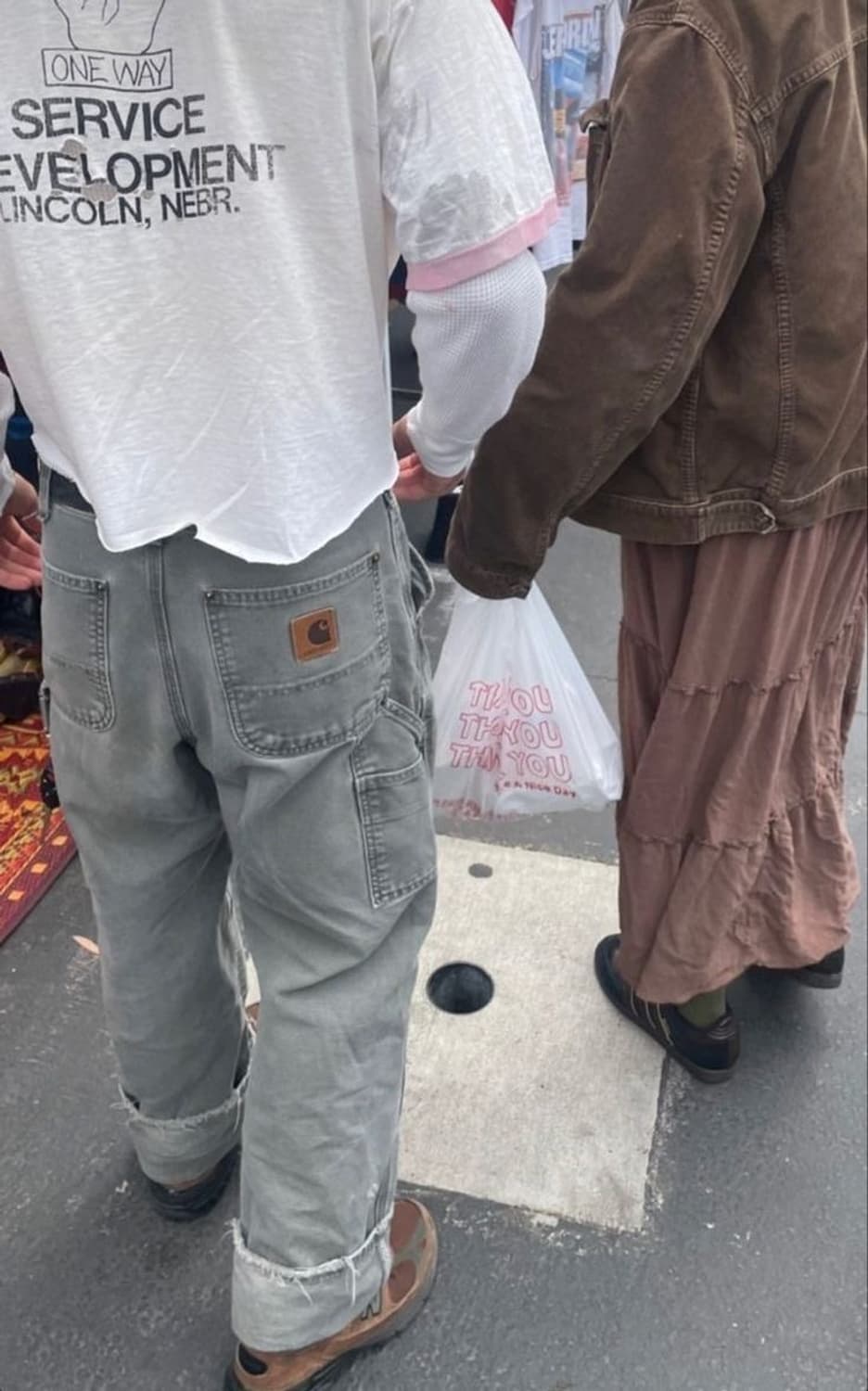 빈티지 칼하트 모스그린 싱글니 카펜터 팬츠 B11MOS 상품이미지1