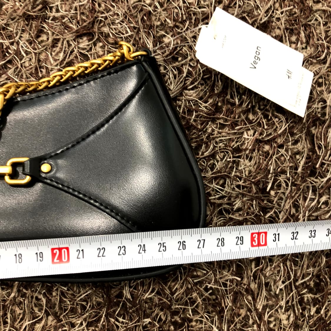  새상품 H&M 블랙 체인 숄더백 상품이미지5