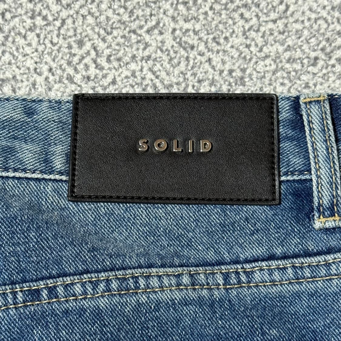 솔리드옴므 크롭 데님 남성용 33-34 상품이미지8